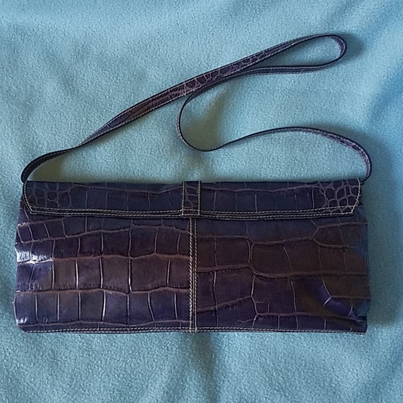 Purple Leather Purse - Picture 2 of 6
